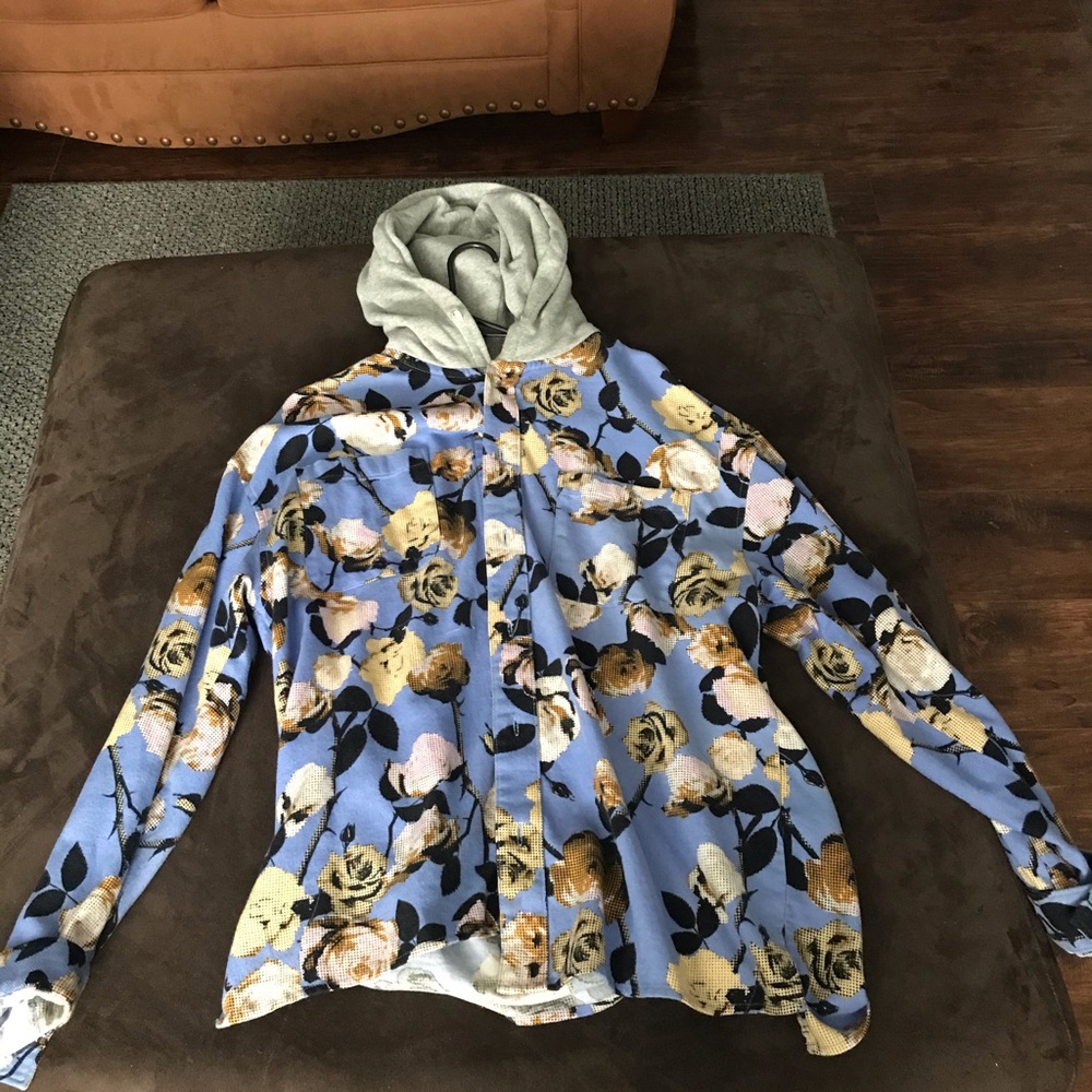 Flower jacket bottom up